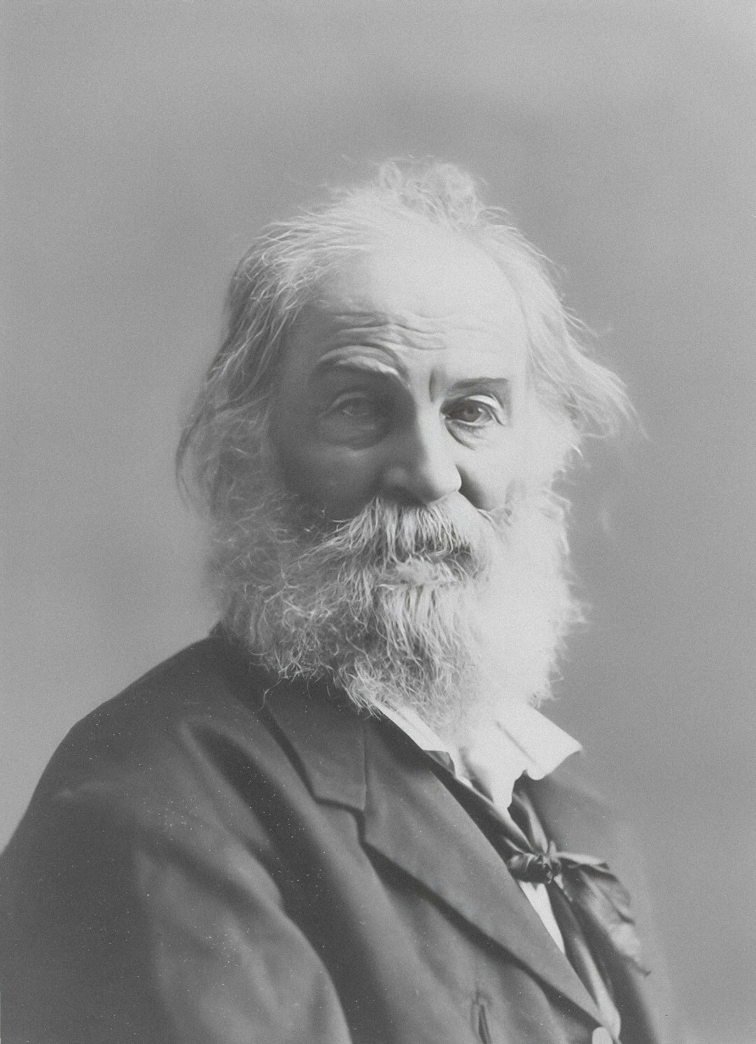 Studio portrait of a man researcher with a short beard